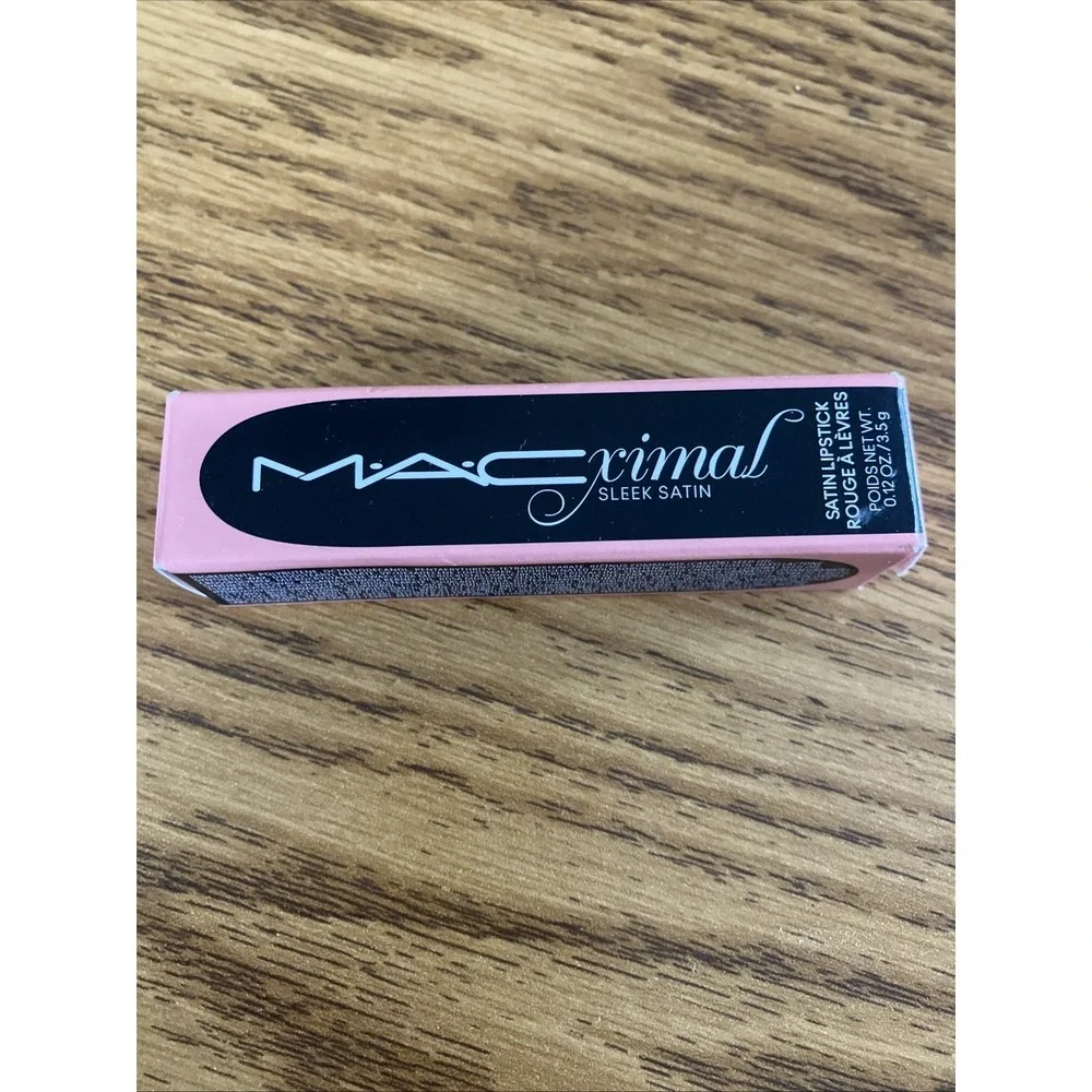MACximal Sleek Satin Lipstick 836 FLESHPOT Full Size Authentic Nude New MAC